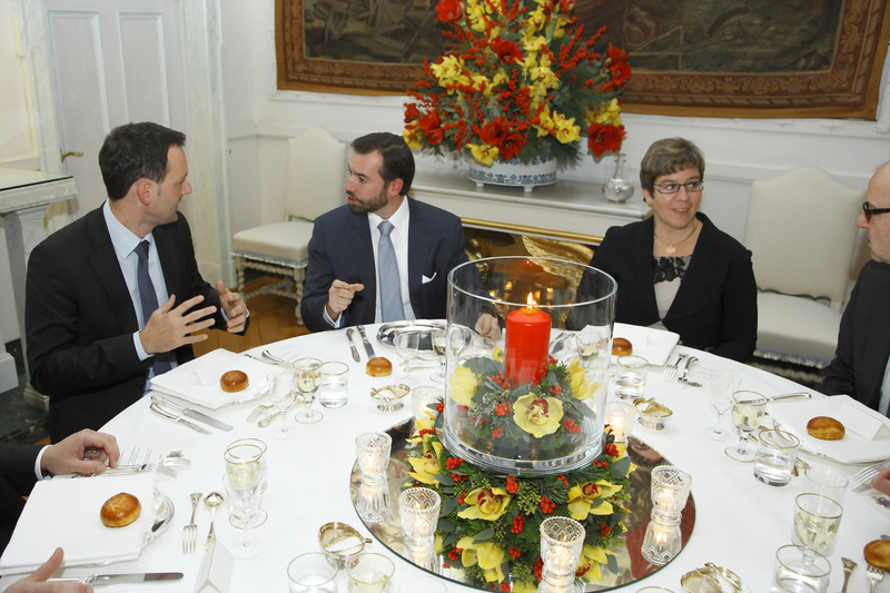 Soirée institutionnelle au Château de Berg