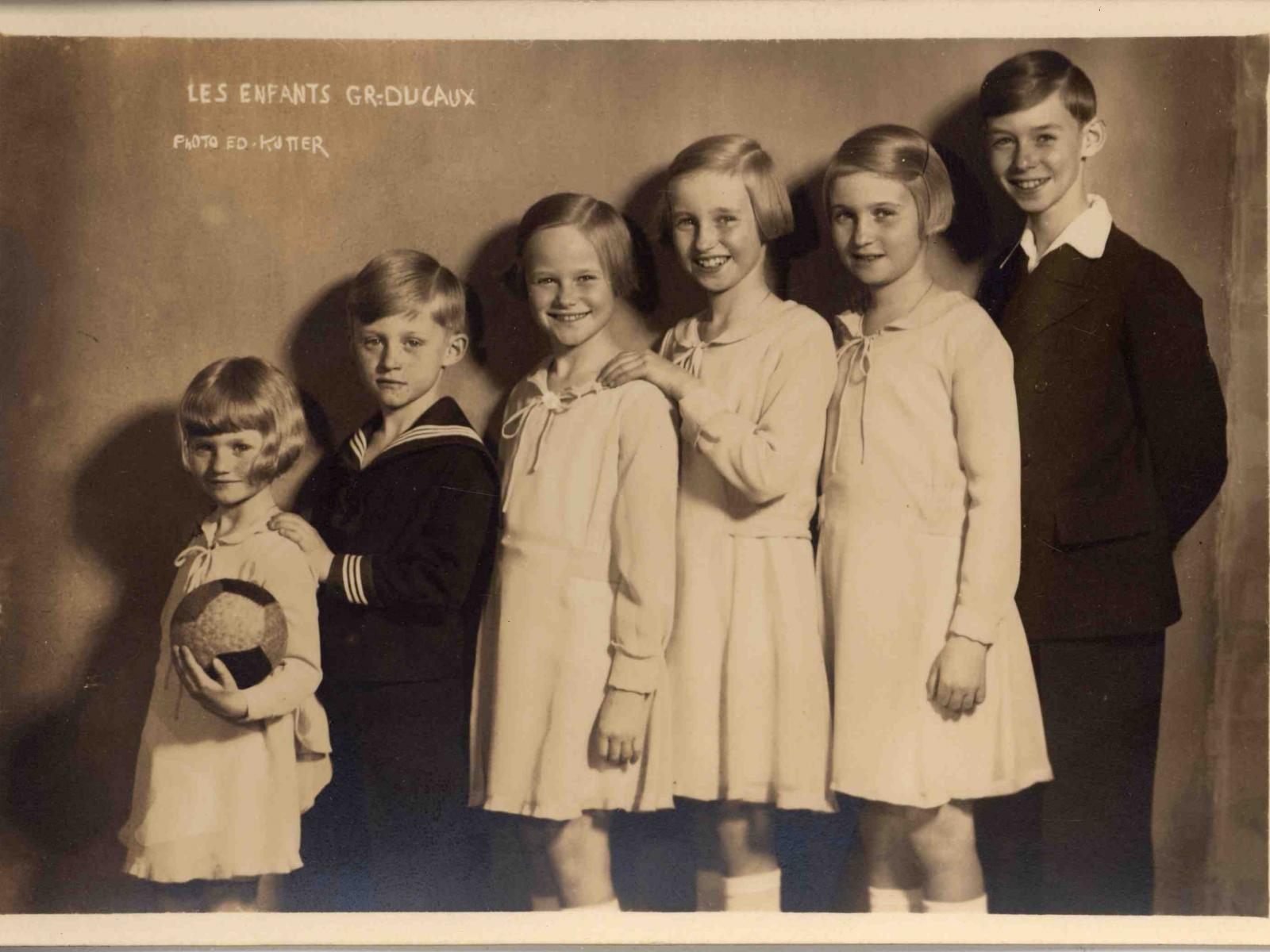 1934: D'Kanner vun der groussherzoglecher Famill