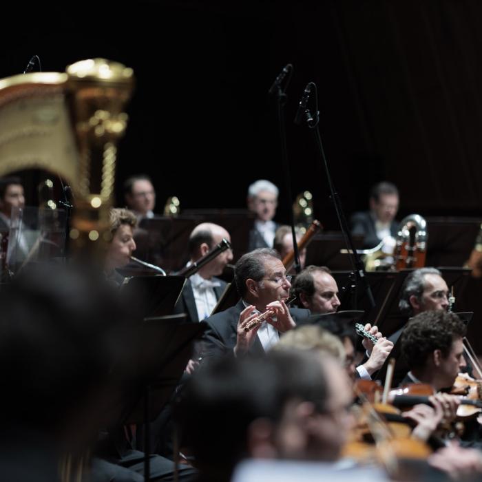 Vue sur l’Orchestre Philharmonique du Luxembourg 
